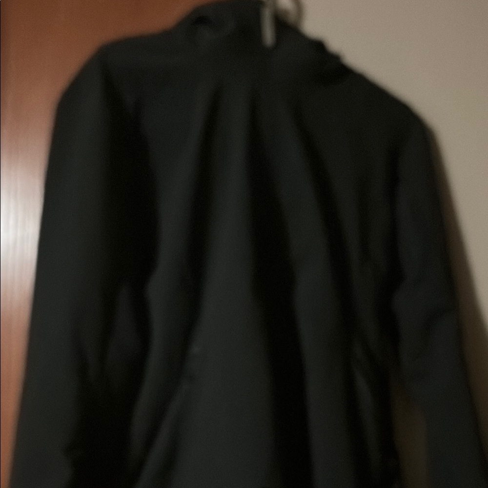Black Bench Jacket with hood